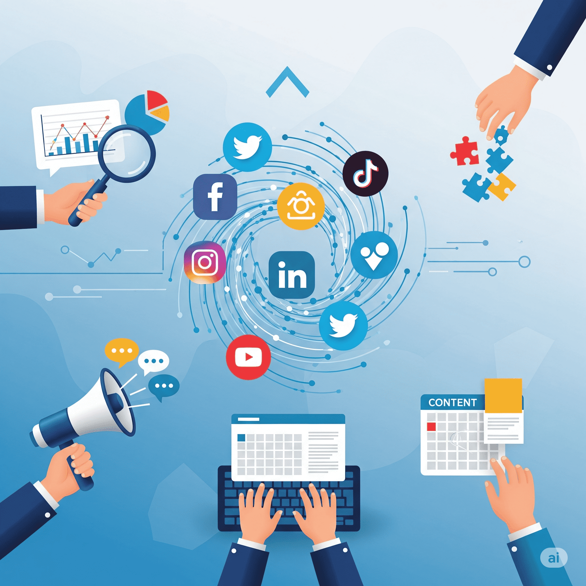 Manejo de Redes Sociales